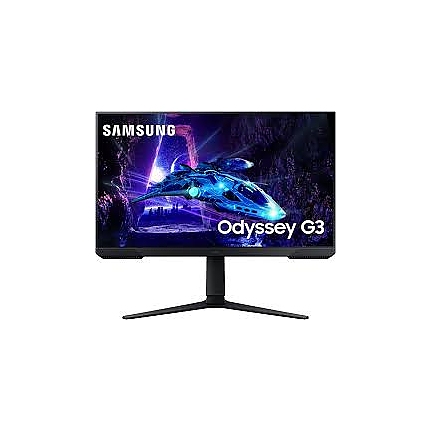 Монитор Gaming Samsung Odyssey LS27DG300EUXEN G30D, 27" 1920x1080 16:9 VA 180Hz, 1ms, 250 cd/m2, 3,000:1, HDMI, DisplayPort, 3.5mm audio jack, Height Adj, Tilt, Swivel, Pivot, 100x100 Vesa, 2Y